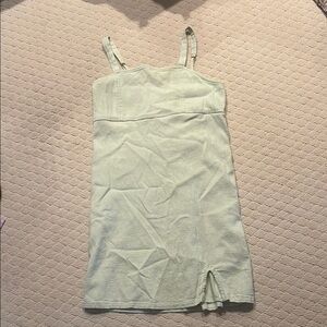 Abercrombie Kids Light Green Smocked Dress